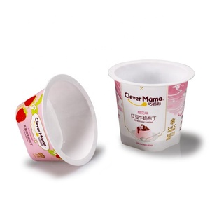 Envase de Yogur Cuadrado de Plástico Personalizado de Pared Simple de 4 oz, Vaso de 80 g para Envasado de Alimentos - Product Image 2