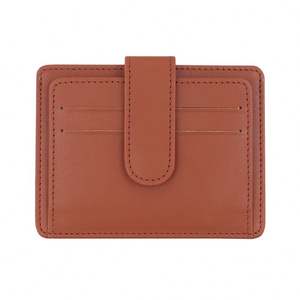 Tarjetero Minimalista, Cartera Delgada para Tarjetas de Crédito, Monedero para Monedas - Product Image 1