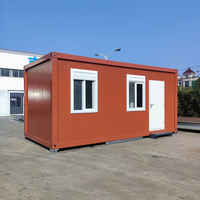 Faible coût de la Chine moderne de luxe 10ft 20ft 40ft Flat Pack Container Module Maison prix Maison préfabriquée Maison modulaire préfabriquée