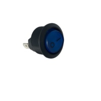 Interrupteur à bascule rond SPST ON/OFF 6A 250V T85 1e4