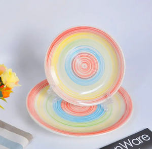 Piatti in ceramica fabbrica di stoviglie di alta qualità design durevole elegante scelta pranzo cucina essenziale decorazione per la casa - Product Image 6