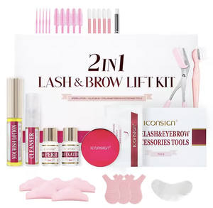 <span class=keywords><strong>ICONSIGN</strong></span> Kit 4 en 1 para Lifting y Tinte de Pestañas, Tinte de Cejas, Herramientas de Maquillaje para Ojos, Parche con <span class=keywords><strong>Pegamento</strong></span> y Bálsamo - Product Image 5