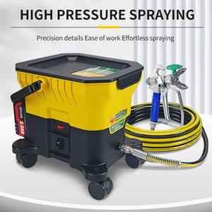 7l Ultra Grote Capaciteit Lithium Batterij Aangedreven 500W Wiel Spuitmachine Airless Verfpistool Elektrische <span class=keywords><strong>Spray</strong></span> - Product Image 3