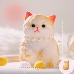 ของเล่นแมวนุ่มนิ่มยอดฮิต บีบคลายเครียด แก้อาการหงุดหงิด ของเล่นฟิดเจ็ต ของเล่นบีบ TPR โมจิแคท - Product Image 4
