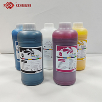 Tinta Cetak Digital Film PET Transfer Printing CMYKW DTF untuk Pencetakan Kain Kaos