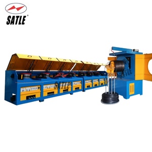 Machine à tréfiler de type droit série LZ560 pour le traitement du <span class=keywords><strong>fil</strong></span> de soudure, du <span class=keywords><strong>fil</strong></span> de ligature et du <span class=keywords><strong>fil</strong></span> <span class=keywords><strong>barbelé</strong></span> - Product Image 1