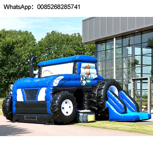 Château Gonflable Commercial en PVC avec Toboggan et Souffleur pour Parc, 6x6 - Offre Spéciale - Product Image 4