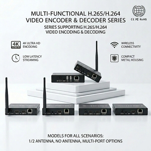 Encodeur HD 4K pour diffusion en direct H.265 <span class=keywords><strong>HEVC</strong></span> H.264 WiFi pour vidéo IP, enregistrement sur carte TF, RTMP RTSP SRT UDP HLS Chine continentale - Product Image 3