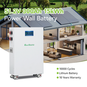 แบตเตอรี่ 15kWh 51.2V 314Ah 10000 รอบการใช้งาน แบบติดผนังสำหรับเก็บพลังงานภายในบ้าน รองรับโซลาร์เซลล์ 6-20kW ระบบออฟกริด 48-300 - Product Image 1