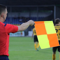 Drapeau d'arbitre de football professionnel, signalisation manuelle, best-seller, économique