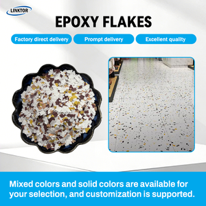 Toptan Kompozit Kaya Parçaları <span class=keywords><strong>3</strong></span>-5MM 5-8MM Vinil Pulları Epoksi Zemin Tasarımı Dekorasyonları için - Product Image 3