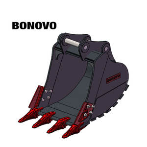 Высококачественный ковш для скальных пород для 13-тонного экскаватора, усиленный ковш для экскаватора SK130 - Product Image 1