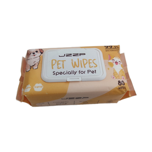 JZZP Toallitas húmedas para el cuidado de mascotas a base de plantas pequeñas, toallitas húmedas de papel no tejido con logotipo personalizado, toallitas grandes y suaves para mascotas con logotipo doméstico, venta al por mayor - Product Image 2