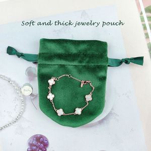 Cloudy PackagingSoft and <b>Thick</b> Velvet Fabric Jewelry Bag and Gift Pouch Drawstring Design with Customizable logo Printing - Product Image 4