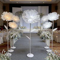 Décoration de mariage et fournitures : Guirlande lumineuse en fil de laine pour allée de mariage - Chemin de fond en tissu multicolore avec contrôle par bouton