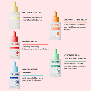 Nhãn Hiệu Riêng Hữu Cơ Aloe Vera Vitamin C Sáng Khuôn Mặt Làm Trắng Chống Lão Hóa Chống-Quá trình Oxy Hóa Đốm Đen Trên Khuôn Mặt Huyết Thanh - Product Image 3