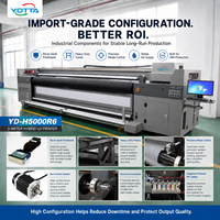 Imprimante UV hybride Yotta Heavy Duty 5000 kg avec poutre transversale large pour une production fiable à long terme