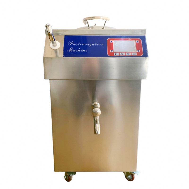 Chinese economical continuous pasteurization sterilization 60L milk pasteurizer fruit gelato batch freezer pasteurizer
