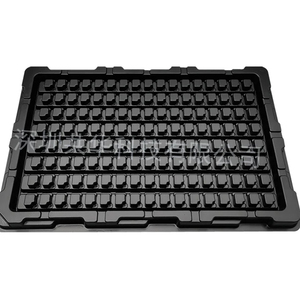 Bandeja de Pcb de plástico personalizada para formar al vacío, componentes electrónicos, bandejas de Pcb seguras, bandeja de formación al vacío Esd, bandeja de blíster de plástico - Product Image 1