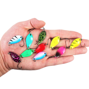 NOUVEAU OEM Lames de spinner métalliques lisses <span class=keywords><strong>pour</strong></span> eau douce 2.5/3.5/5g, outil d'attraction <span class=keywords><strong>pour</strong></span> <span class=keywords><strong>la</strong></span> pêche, accessoires de leurres, Plaice Dohna - Product Image 2