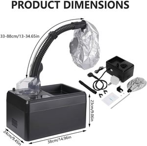 Vaporizador de Ozono Profesional para el Cabello, Equipo de Spa Capilar con Atomización Ultrasónica, Dispositivo de Reparación Profunda para Cabello Dañado - Product Image 2