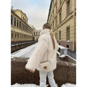 Shopify Fulfillment Agent Dropshipping abrigo de piel mujeres almacén orden entrega abastecimiento abrigo de piel sintética Dropshipping servicios - Product Image 3