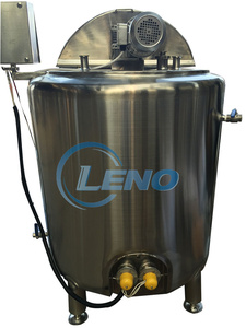Cuve de mélange et de fusion en acier inoxydable avec agitateur à pales et chemise vapeur, <span class=keywords><strong>thermomètre</strong></span> intégré, pour chocolat et beurre, 100L 200L 300L - Product Image 5