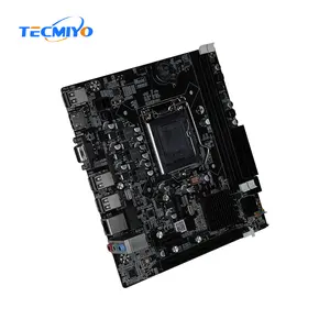 TECMIYO New H61 Motherboard Integrated Graphics Card LGA 1155 Sockets CPU DDR3 Desktop Motherboard