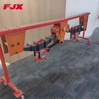 Nouveau système de suspension mécanique de type allemand pour semi-remorque, système de suspension pour semi-remorque à 3 essieux, système de suspension pour camion lourd