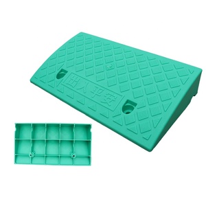 Xách Tay Nhẹ 500*270*70Mm PVC Road Curb Đoạn Đường Cho Xe Ô Tô Xe Lăn - Product Image 4