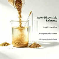Extrait de kaki soluble dans l'eau, séché par atomisation, en poudre fine, matière première naturelle de Diospyros Kaki pour la formule de boissons et de soins de la peau