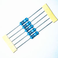 Resistencias de Potencia Longwei YAGEO 1/4W 3W, 10 OHM 1MOHM, Material de Película Metálica, Kit Surtido de 130 Valores para Circuitos Electrónicos