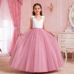 Vestidos Largos de Fiesta para Niñas, Estilo Hinchado, Personalizados de Fábrica OEM, para Halloween, Navidad, Baile - Product Image 1