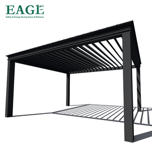 Kit de support en aluminium pour pergola bioclimatique motorisée à commande à distance, imperméable, avec garantie de 10 ans - Product Image 6