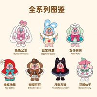 Vente en gros transfrontalière Carrot Street Vinyi Figurines d'action anime en peluche PVC Boîte surprise