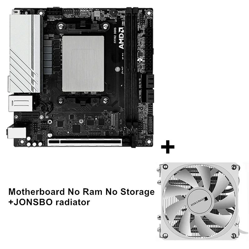 NAS Gamer Mini ITX Motherboard for AMD R9 8945HS, 7940HS & 6900HX