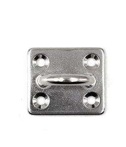 304 En acier inoxydable Oblongue Plaque Oculaire Robuste cadènes Marin <span class=keywords><strong>Agrafe</strong></span> de Matériel de Boucle de Crochet - Product Image 3