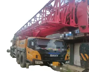 EPA Certified STC800E6 used 80 ton mobile car crane used SANY all terrain mobile crane 80t truck with crane on hot sale