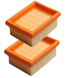 4180 141 0300 ไส้กรองอากาศอะลูมิเนียมอัลลอยด์ Jinge OEM <span class=keywords><strong>ส</strong></span>ำหรับเครื่องตัดหญ้าแบบ<span class=keywords><strong>ส</strong></span>ายเอ็นรุ่น KM91R/KM131/FS89/FS91/FS111/FS131/FS311/FC96 - Product Image 1