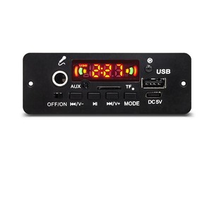 Amplificador de potencia de 10W, PLACA DE REPRODUCTOR DE MP3 con micrófono, placa de decodificación de MP3, Material plástico compatible con formato de Audio WAV - Product Image 2