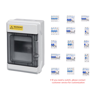 กล่องจ่ายไฟฟ้าแบบกันน้ำ IP65 รุ่น HV แบบกำหนดเองได้ 4 ทาง ถึง 36 ทาง พร้อมบริการ OEM - Product Image 1