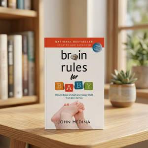 กฎแห่งสมองสำหรับทารก โดย จอห์น เมดินา หนังสือปกอ่อนภาษาอังกฤษ หนังสือการเลี้ยงดูบุตรและการพัฒนาเด็ก - Product Image 2