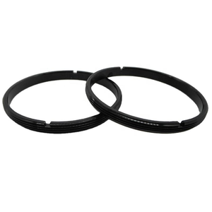 Black Anodized Aluminum <b>Camera</b> Lens <b>Filter</b> Adapter Ring CNC Machined C Mount Fitting ISO9001 OEM Service - Product Image 3