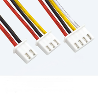 Traitement PH2.54 fil de borne d'espacement 4 noyaux capteur interrupteur à Induction fil de connexion 2.54MM faisceau de bornes