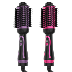 Prix usine chauffage rapide 1200W <span class=keywords><strong>brosse</strong></span> à lisser électrique une étape <span class=keywords><strong>brosse</strong></span> à cheveux tous les Types de cheveux <span class=keywords><strong>brosse</strong></span> à Air chaud - Product Image 1