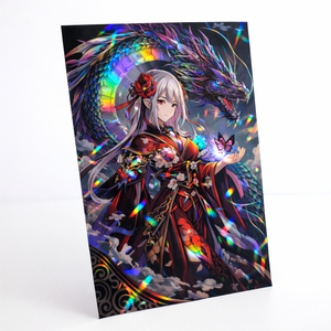 Stampe Artistiche Personalizzate in Lamina Olografica Anime, Poster Digitale Olografico su Carta, Poster con Stampa di Design Vibrante per Fumetti, <span class=keywords><strong>Manga</strong></span> e Animazione - Product Image 3