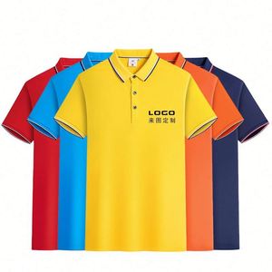 Chemise polo personnalisée de haute qualité pour hommes, logo, uniforme de travail, uniforme d'entreprise, chemise polo en coton uni, chemise polo de sport, chemise polo de golf - Product Image 2