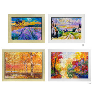 Sublimation Blank MDF Puzzle Photo <b>Frame</b> - DIY Custom Printable <b>Picture</b> <b>Frame</b> for <b>Personalized</b> Art & Photo Decor - Product Image 2