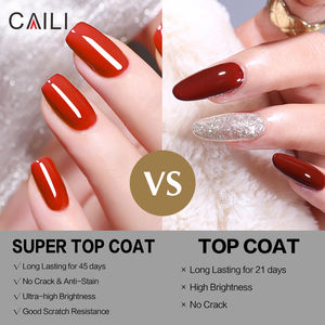 2023 15ml Función Gel para uñas Capa superior Capa <span class=keywords><strong>base</strong></span> de goma Esmalte de uñas de gel Sin limpieza Alto brillo OEM Personalizar - Product Image 6