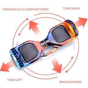<span class=keywords><strong>Hoverboard</strong></span> Eléctrico Autoequilibrado Personalizado con Luces LED y Música, Motor sin Escobillas, 15 km/h, Carga Máxima 100 kg - Product Image 4